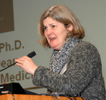 Dr. Nancy Andrews, dean, Duke University School of Medicine, provided the keynote address, “Progress and Promise: Women in Academic Medicine.”