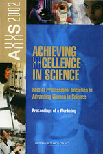 AXXS 2002, Role of Professional Societies in Advancing Women in Science