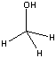 chemical structure of Methanol