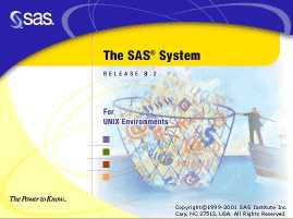 SAS splash screen