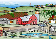 Print resolution Farm image