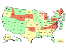 Map of US: Go to the Smoke-free Jurisdictions Locator Tool
