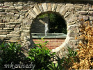 Fountain in the Claudio and Evelyne Cohen Garden