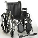 Photo of a wheelchair. Wheelchairs are available throughout the Clinical Center.