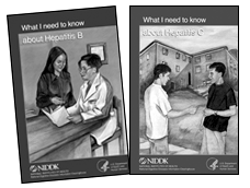 Image of the Hepatitis B and C booklets.