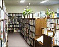 Patient library on the 14th floor where patients may borrow books while here.