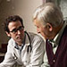 Young doctor and older gentleman in waiting room. Copyright 2008 Jupiterimages Corporation