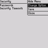 Changing Blackberry Password