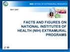 Facts and Figures on National Institutes of Health Extramural Programs
