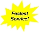 fastest service