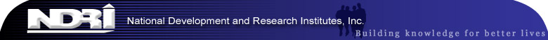 NDRI: National Development and Research Institutes, Inc.