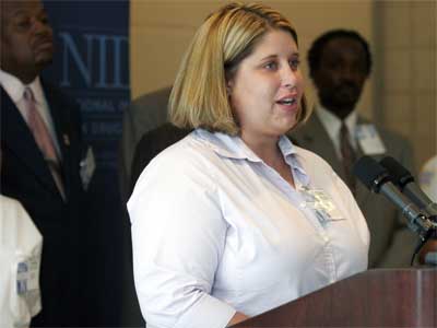 Cheryl Cline, former offender in recovery from drug addiction