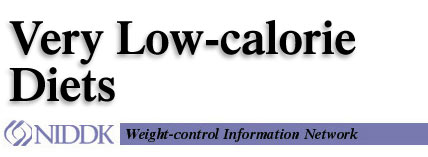 Very-Low-Calorie Diets