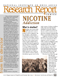 Cubierta del Documento Adicci—n a la Nicotina