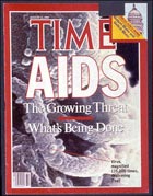 An article in Time reflected the growing threat of AIDS and described the government's response