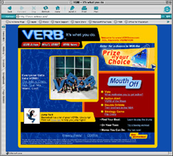 VERB homepage