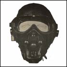 Photograph of a WWII Oxygen / communications mask.