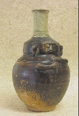 photo of Phillipine pottery bottle