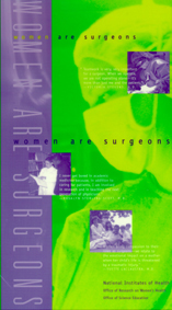 This is a picture of the Women are Surgeons poster.