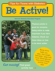 Tips for Teens with Diabetes: Be Active! cover