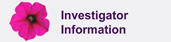 Investigator Information Page