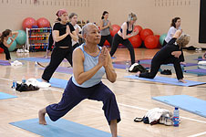 Women in yoga class. Courtesy of National Institute on Aging