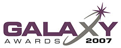 Galaxy Awards 2007 logo