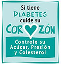 Graphic image of The "Si Tiene Diabetes, Cuide Su Corazón" campaign