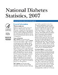 Image of National Diabetes Statistics 2007 publication