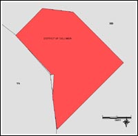 Map of Declared Counties for Disaster 1338