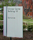 Photo of entrance to Clinical Center