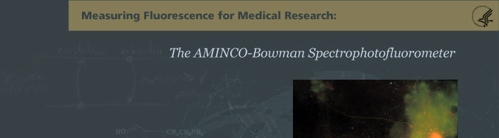 The Aminco-Bowman Spectrophotofluorometer homepage