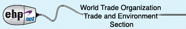 World Trade Organization Trade and Environment Section
