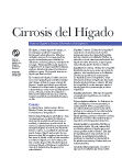 Cirrhosis of the Liver (Cirrosis del Hígado) 
