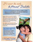 It's Never Too Early to Prevent Diabetes Tipsheet