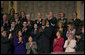 Dikembe Mutombo of the Houston Rockets is recognized by President George W. Bush during the State of the Union Address at U.S. Capitol Tuesday, Jan. 23, 2007. "Dikembe became a star in the NBA, and a citizen of the United States," said President Bush. "But he never forgot the land of his birth, or the duty to share his blessings with others. He built a brand new hospital in his old hometown. A friend has said of this good-hearted man: "Mutombo believes that God has given him this opportunity to do great things." And we are proud to call this son of the Congo a citizen of the United States of America." White House photo by Eric Draper