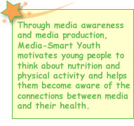 Through media production, Media-Smart Youth motivates young people
