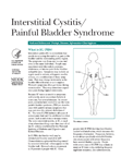 Interstitial Cystitis / Painful Bladder Syndrome 
