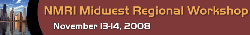 NMRI MID WEST REGIONAL WORKSHOP, November 13�, 2008