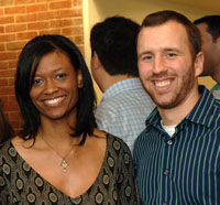 From the class of 2003-04 are Drs. Porcia Bradford and Mark Naftanel.