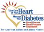 Take Care of Your Heart Manage Your Diabetes Logo
