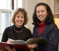 Folt, right, and Chen are affiliated with the Dartmouth Center for Environmental Health Science and the Superfund Basic Research Program’s Toxic Metals Research Program. 