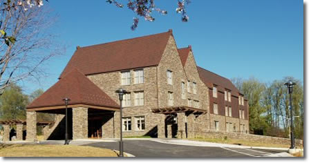 Exterior photo of the Edmond J. Safra Family Lodge.