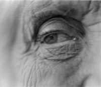 This image of a woman’s eye was photographed and titled by her 15-year-old granddaughter.