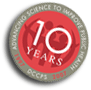 Division of Cancer Control and Population Sciences 10th anniversary logo