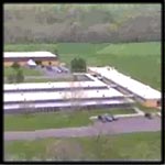 Aerial Shot of Poolesville Animal Care Facility.