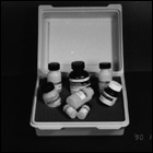 Abbott Laboratory's in vitro HTLV-III ELISA (enzyme-linked immunosorbent assay) diagnostic kit.