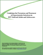 Pautas para la prevención y el tratamiento de infecciones oportunistas en adultos y adolescentes