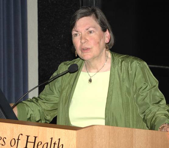 Dr. Joan Schwartz, assistant director of the Office of Intramural Research