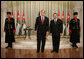 President George W. Bush meets with Jordan's King Abdullah II at Raghadan Palace, Wednesday, Nov.29, 2006 in Amman, Jordan. White House photo by Eric Draper